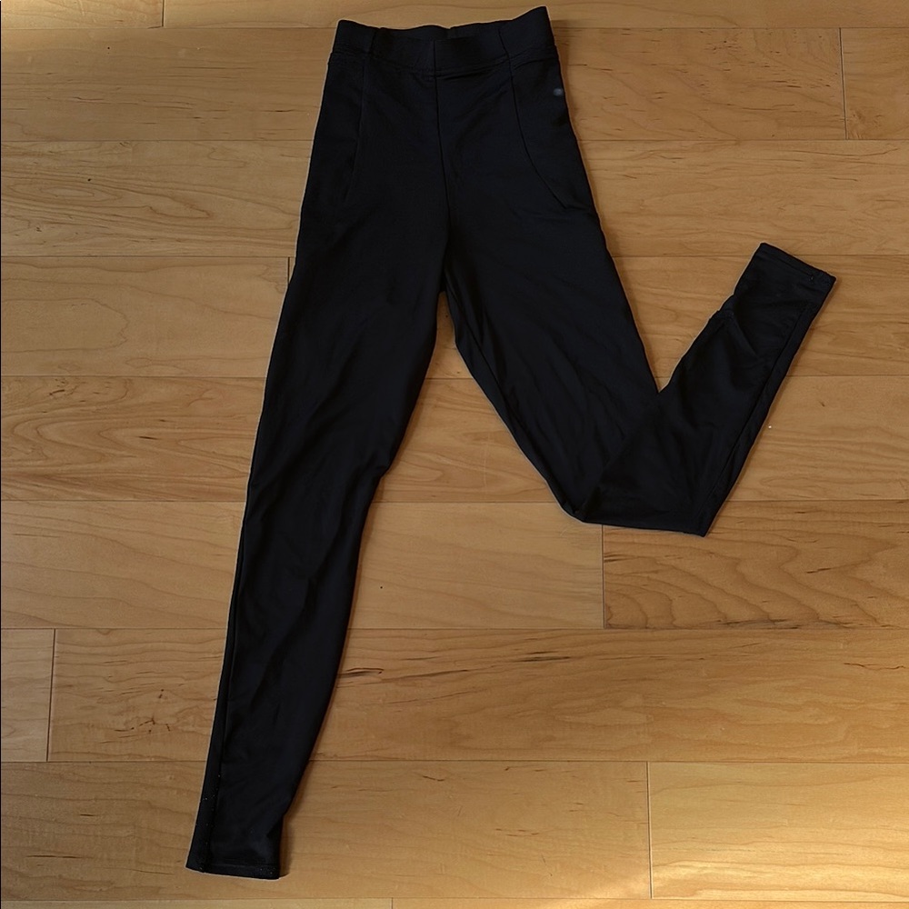 Black High-Waisted Leggings